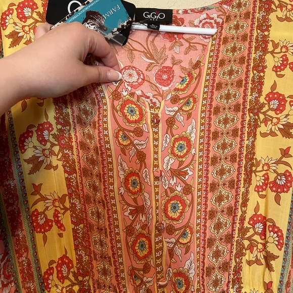 NWT Bohemian Floral Maxi Dress - Picture 8 of 8